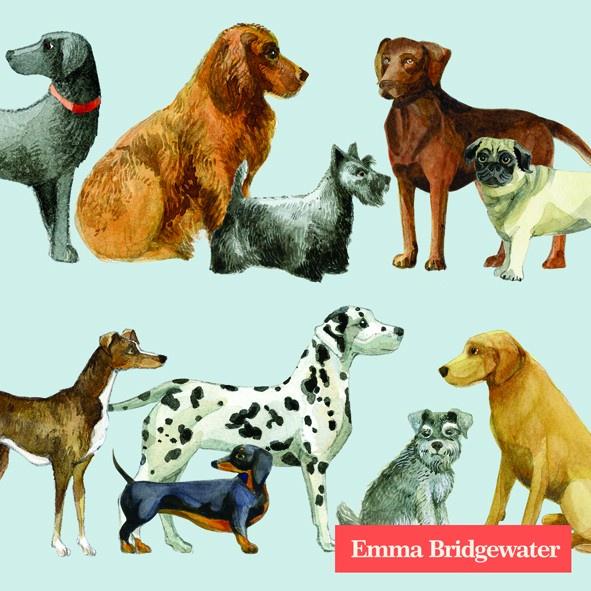 Emma Bridgewater Dogs cocktail napkins - Daisy Park