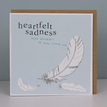 Heartfelt sadness card - Daisy Park