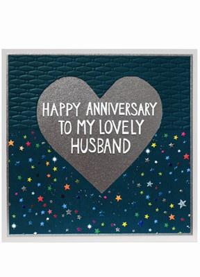 Husband Anniversary Card - Daisy Park