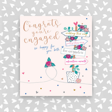 Congrats You're Engaged Card - Daisy Park