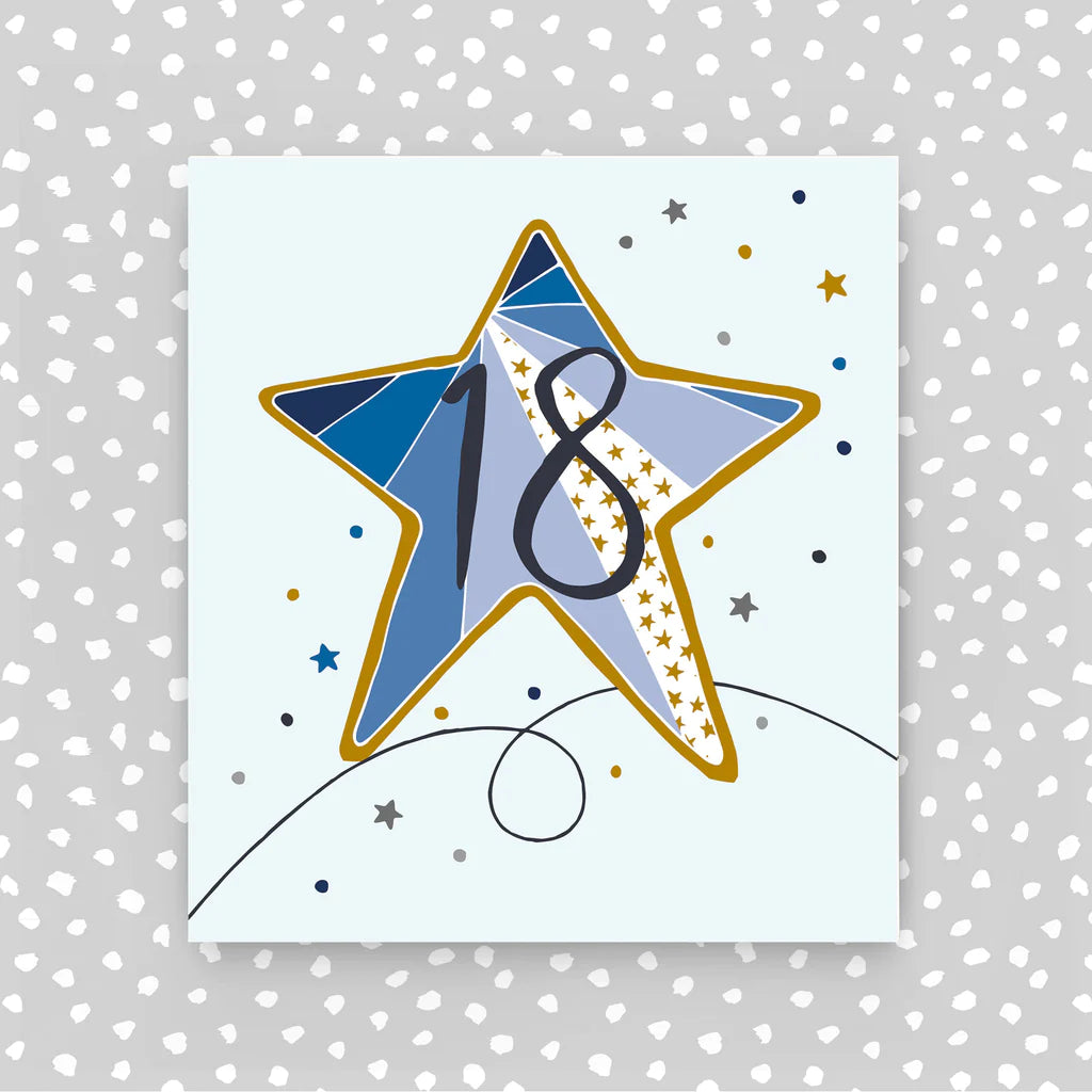 Age 18 blue star card - Daisy Park