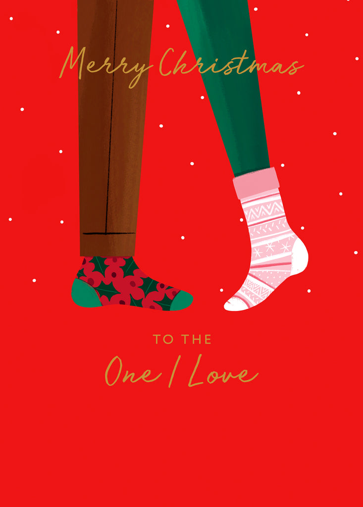 One I love Christmas Card - Daisy Park