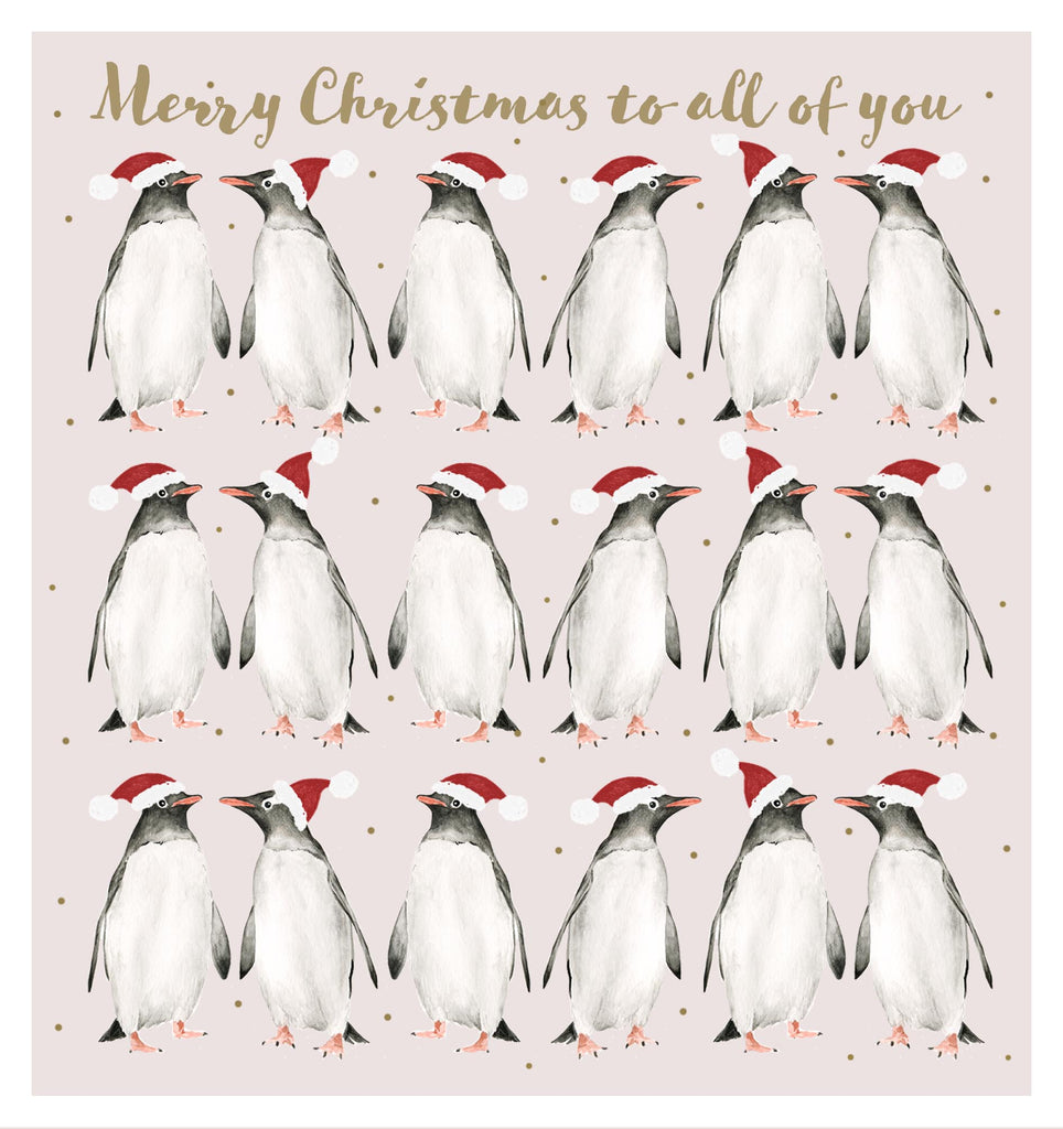 All of you Penguins Christmas Card - Daisy Park