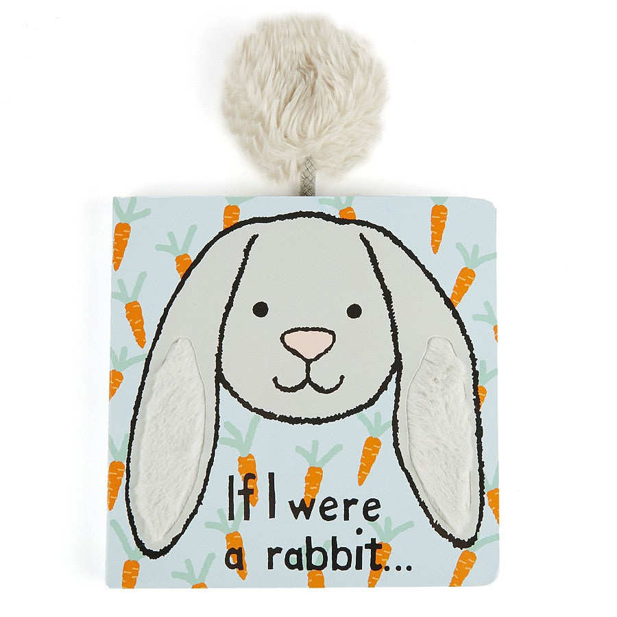 Jellycat If I were a rabbit book - silver - Daisy Park