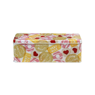 Emma Bridgewater Biscuits rectangular long tin - Daisy Park