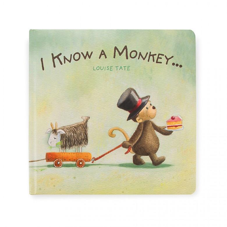 Jellycat I Know A Monkey Book - Daisy Park
