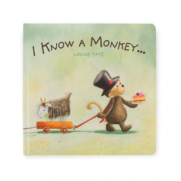 Jellycat I Know A Monkey Book - Daisy Park