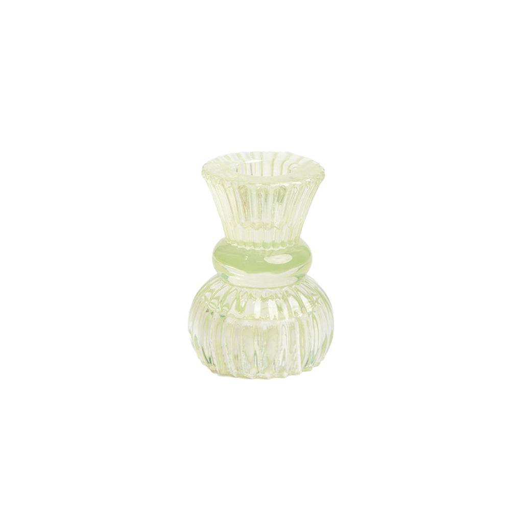 Boho small glass candle holder - Daisy Park