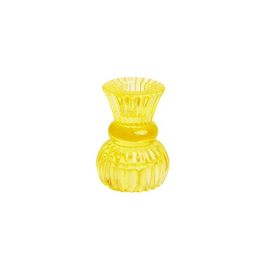 Boho small glass candle holder - Daisy Park