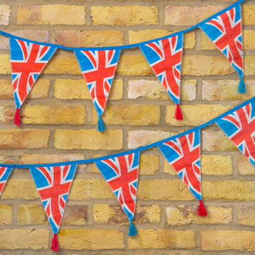 Royal Union Jack Flag cotton bunting - 3m - Daisy Park