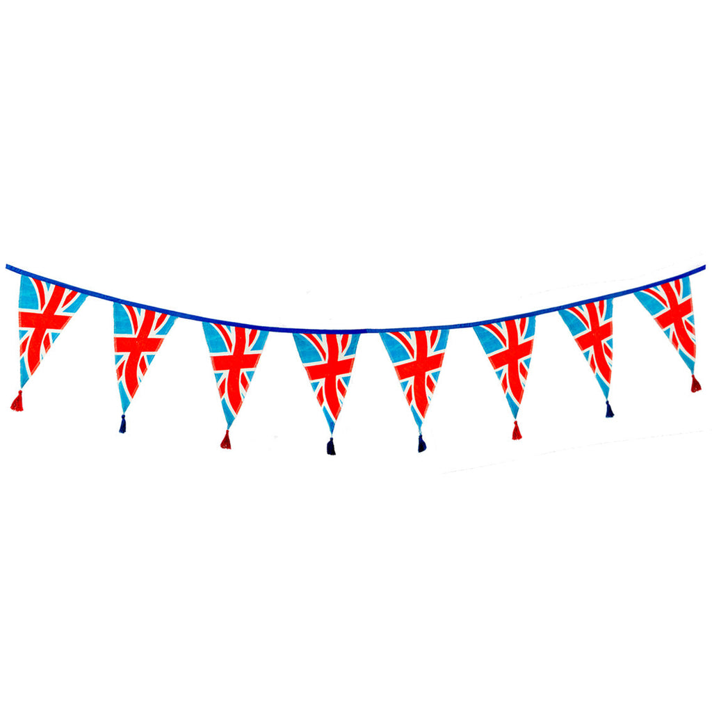 Royal Union Jack Flag cotton bunting - 3m - Daisy Park