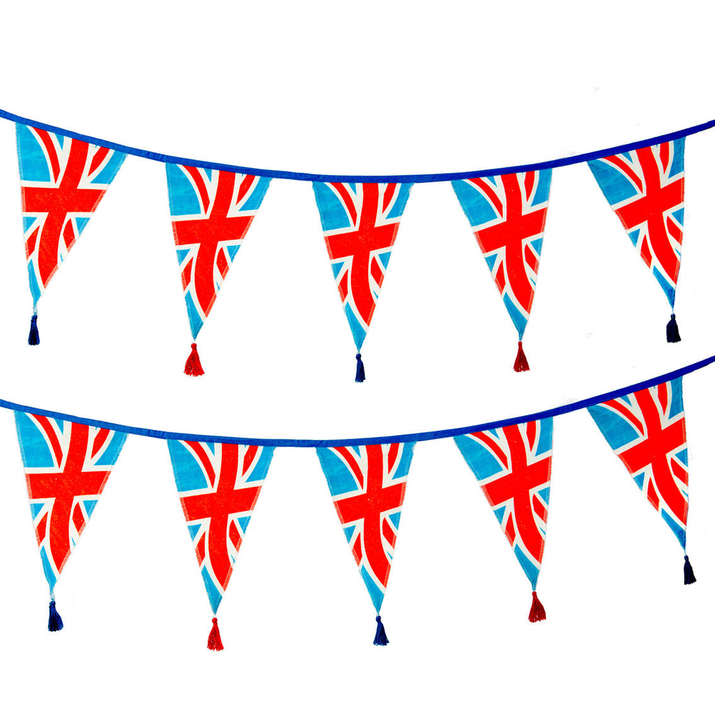 Royal Union Jack Flag cotton bunting - 3m - Daisy Park