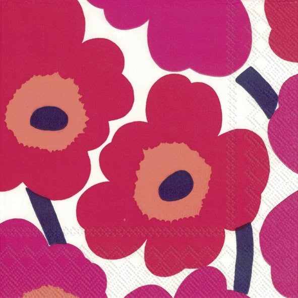 Unikko cocktail Napkins - Daisy Park