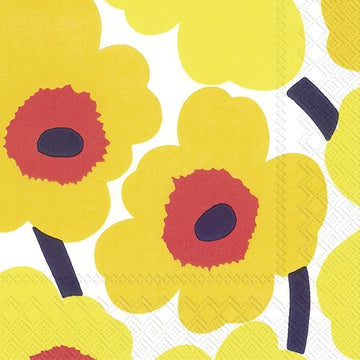 Unikko cocktail Napkins - Daisy Park