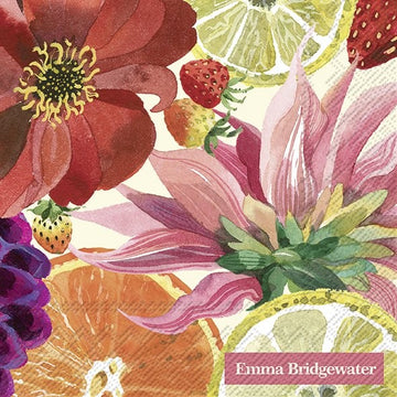 Emma Bridgewater Fruits and Flowers cocktail Napkins - Daisy Park