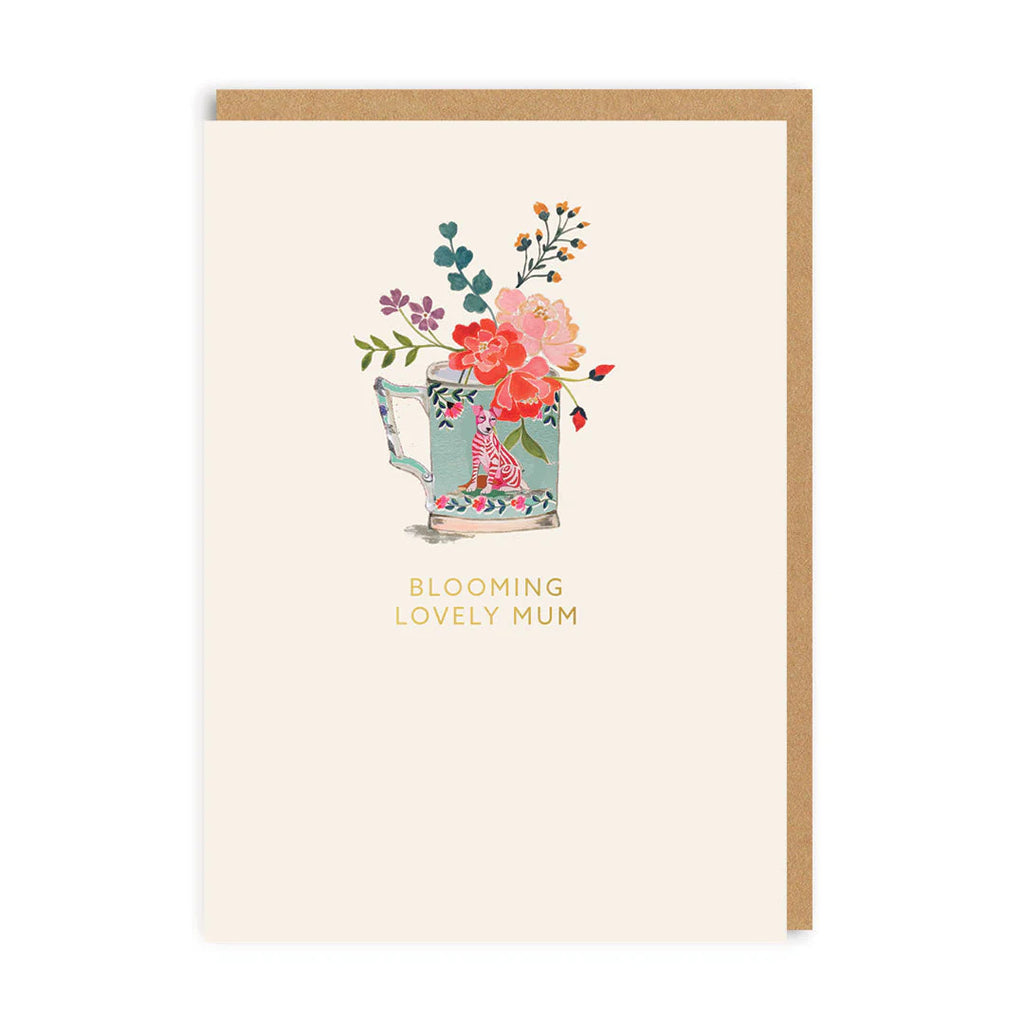 Blooming lovely Mum greeting card - Daisy Park