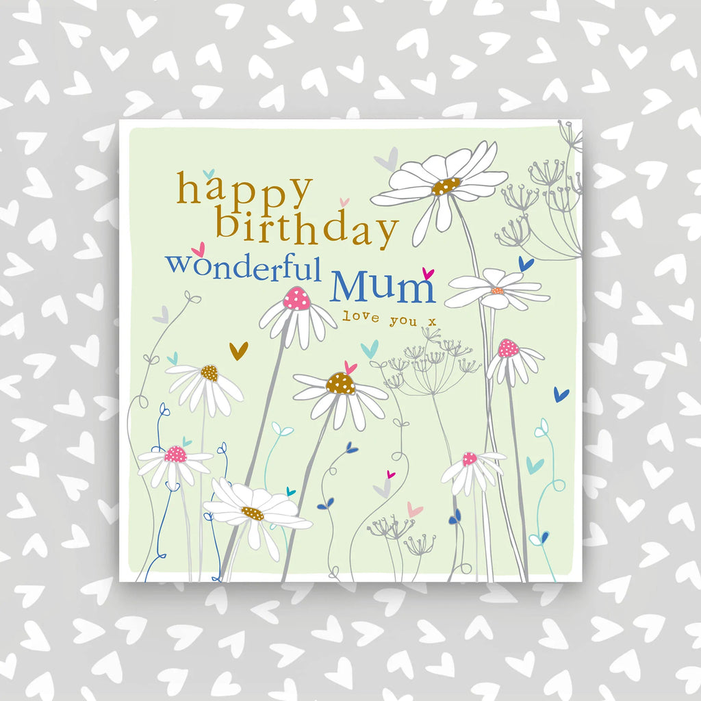 Wonderful Mum card - Daisy Park