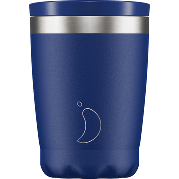 Coffee cup matte blue 340ml - Daisy Park