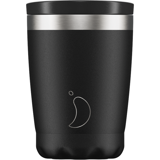 Coffee cup black 340ml - Daisy Park