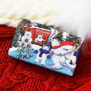 Polar bear Christmas soap - Daisy Park