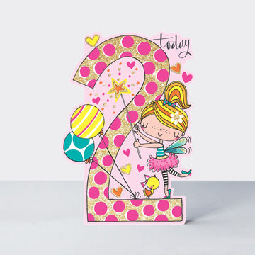 Age 2 fairy card - Daisy Park