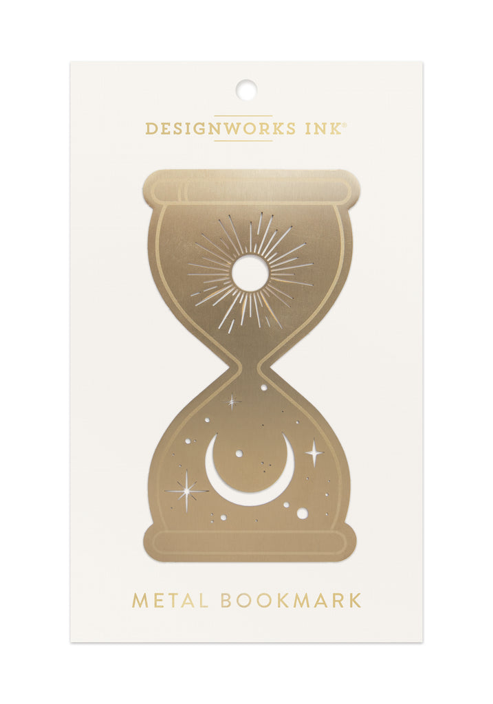 Hourglass metal bookmark - Daisy Park