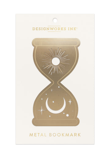 Hourglass metal bookmark - Daisy Park