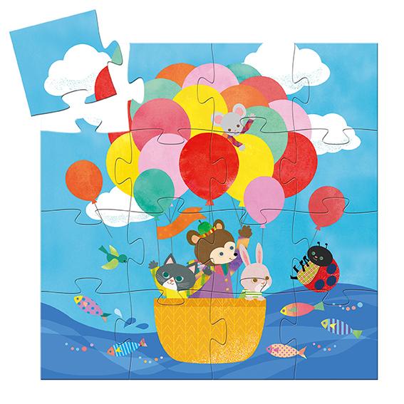 Djeco Hotair ballon 16pc puzzle - Daisy Park