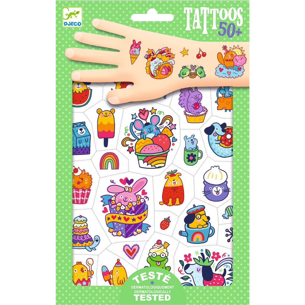 Djeco Sweet Mimi Tattoos - Daisy Park