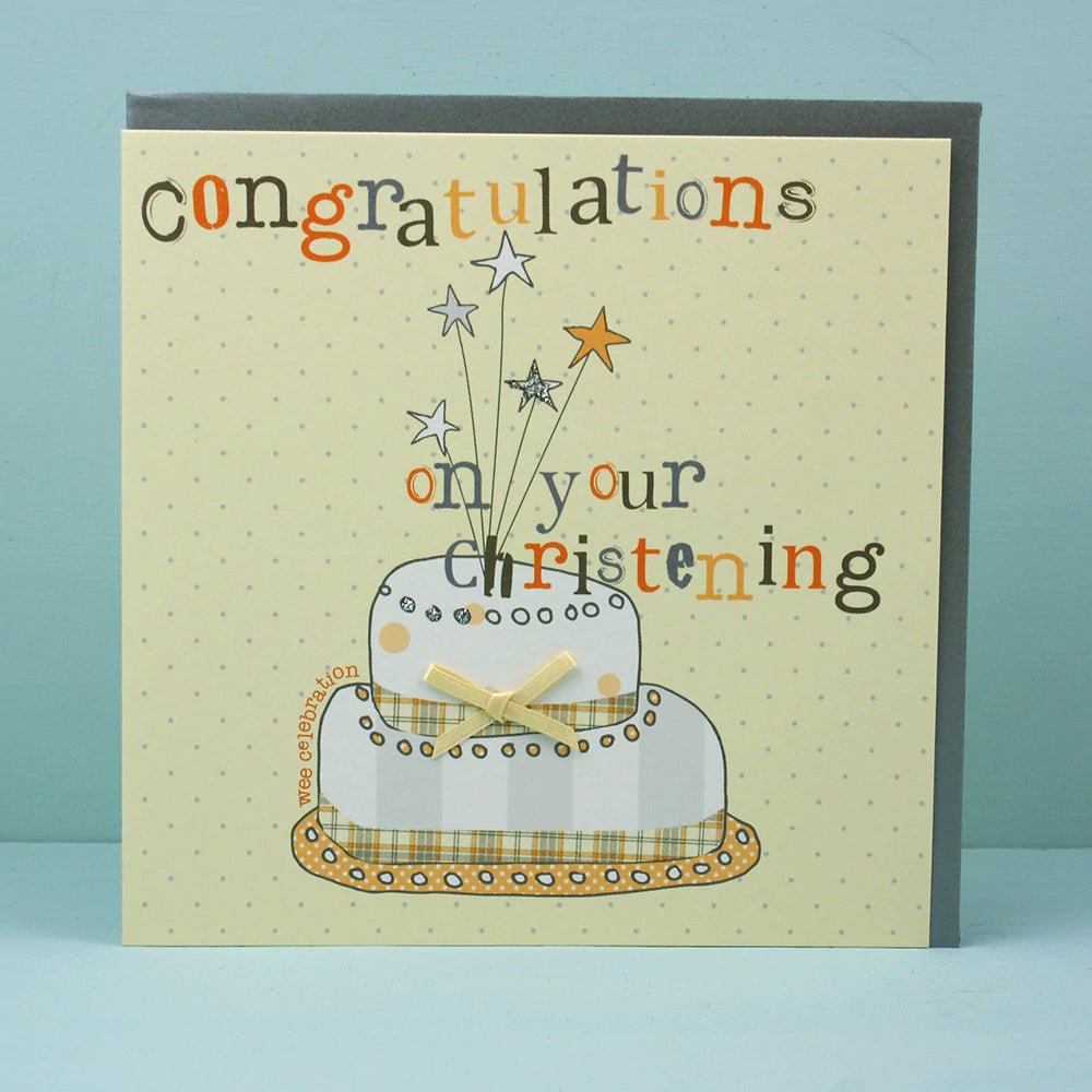 Congratulations on your christening card - Daisy Park