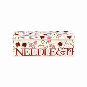 Emma Bridgewater Crafting long rectangular tin - Daisy Park