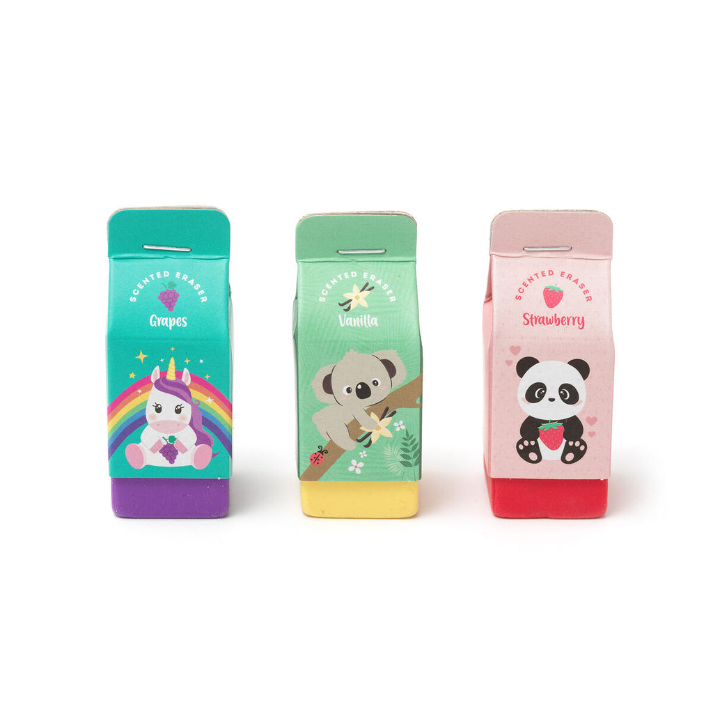 Yummy Yummy - set of 3 scented erasers - Daisy Park