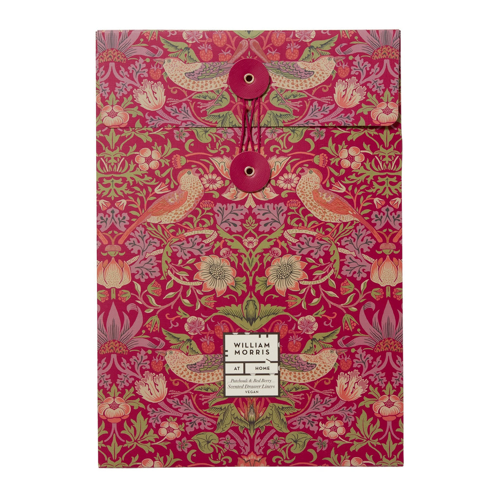 Strawberry thief Patchouli & red berry scented drawer liners - Daisy Park
