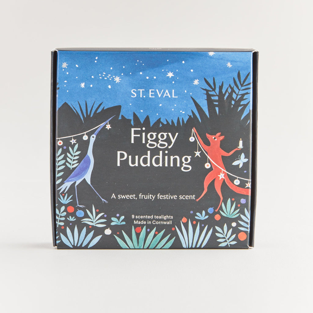 St Eval figgy pudding tealights - Daisy Park
