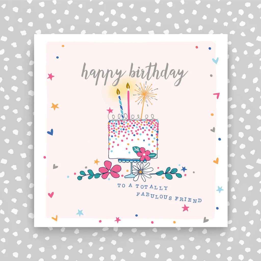 Birthday Cake Friend Card - Daisy Park