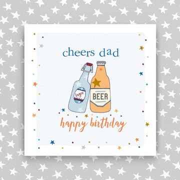 Cheers Dad card - Daisy Park