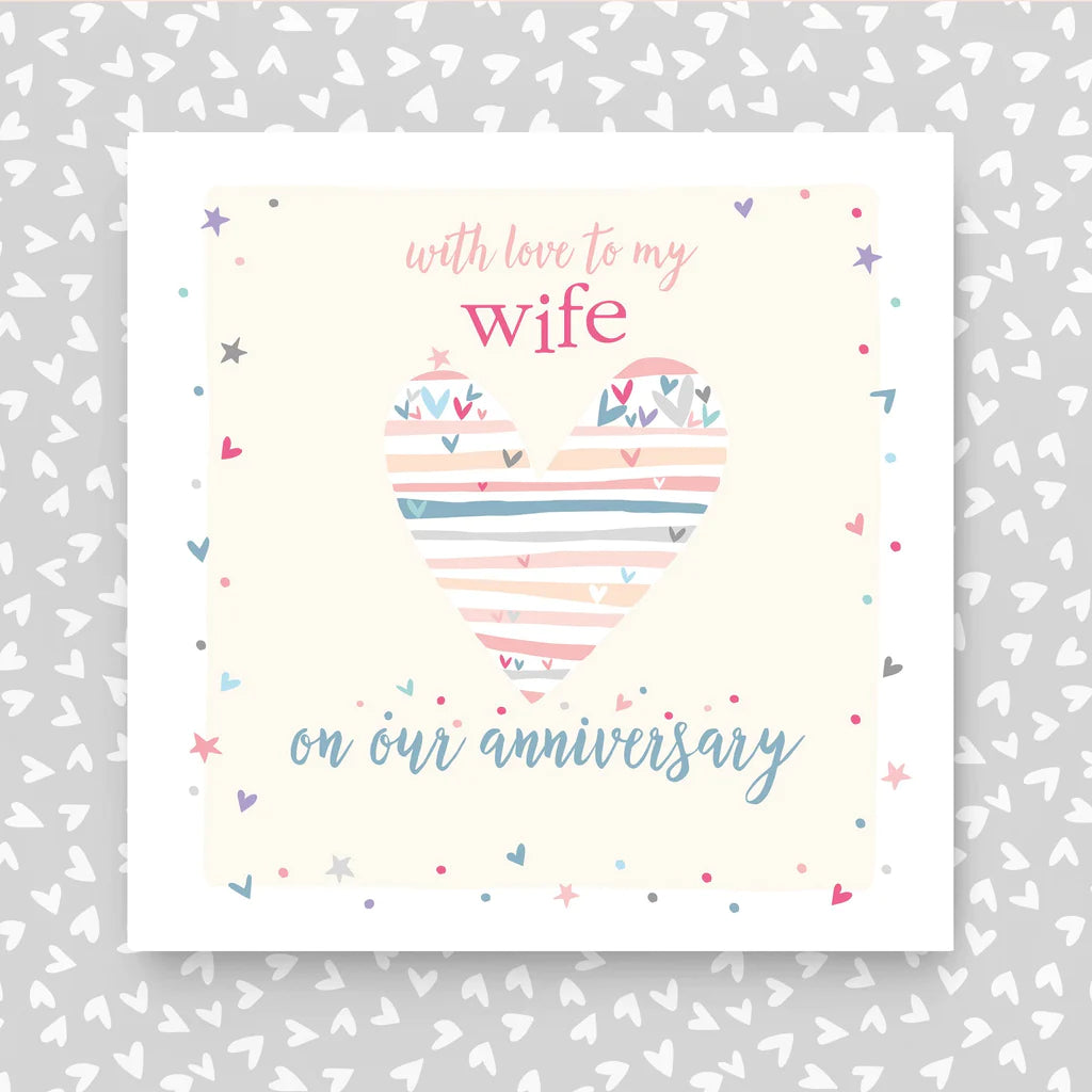 With love to my Wife on our anniversary card - Daisy Park