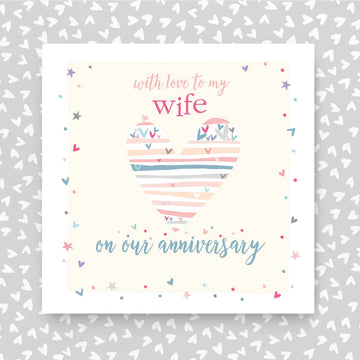 With love to my Wife on our anniversary card - Daisy Park