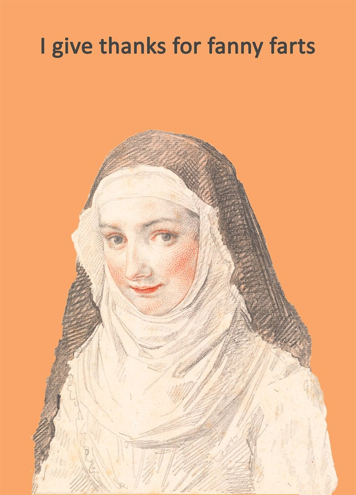 I give thanks for fanny farts card - Daisy Park