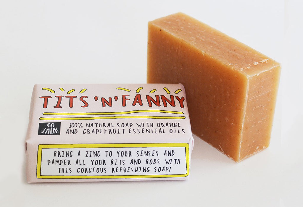 Tits ‘n’ fanny natural soap - Daisy Park