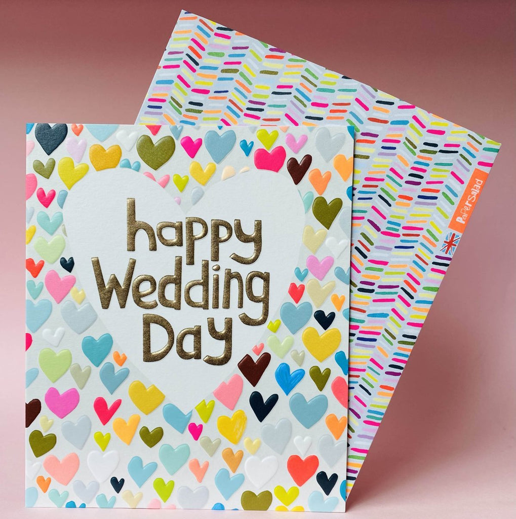 Happy Wedding Day Card - Daisy Park