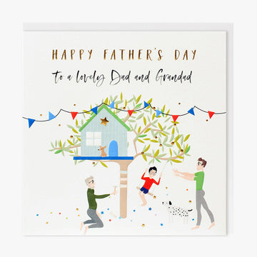 Dad & Grandad Father's Day card - Daisy Park