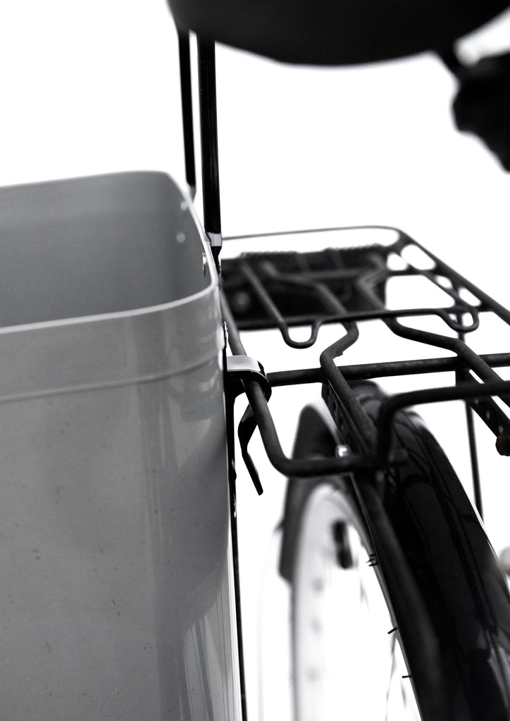 Hinza bag - Tall with bicycle hooks - Nougat - Daisy Park