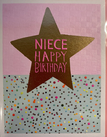 Happy Birthday Niece card - Daisy Park