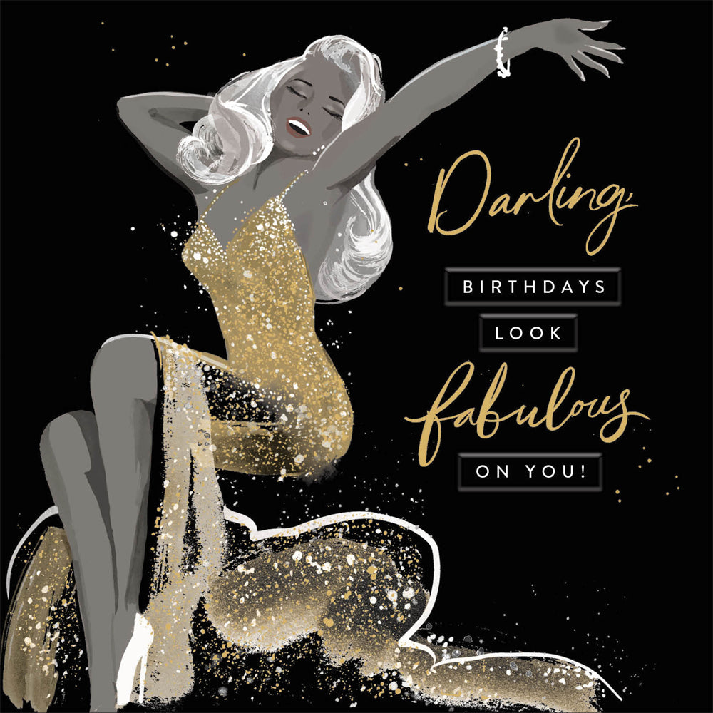Darling birthday card - Daisy Park