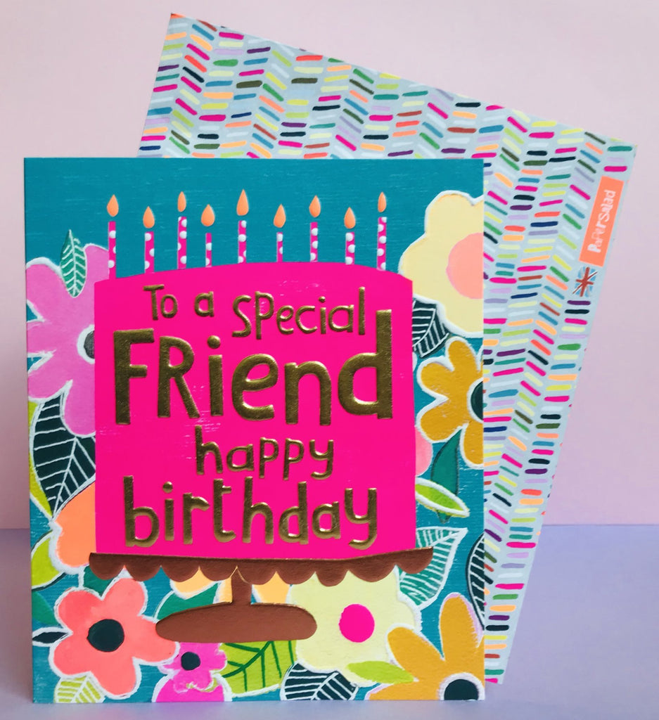 Special friend cake card - Daisy Park