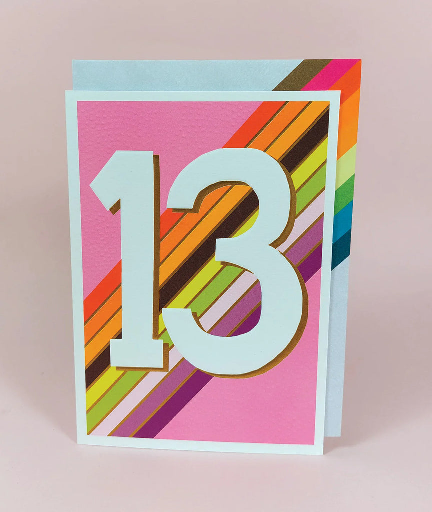 Age 13 girl birthday card - Daisy Park