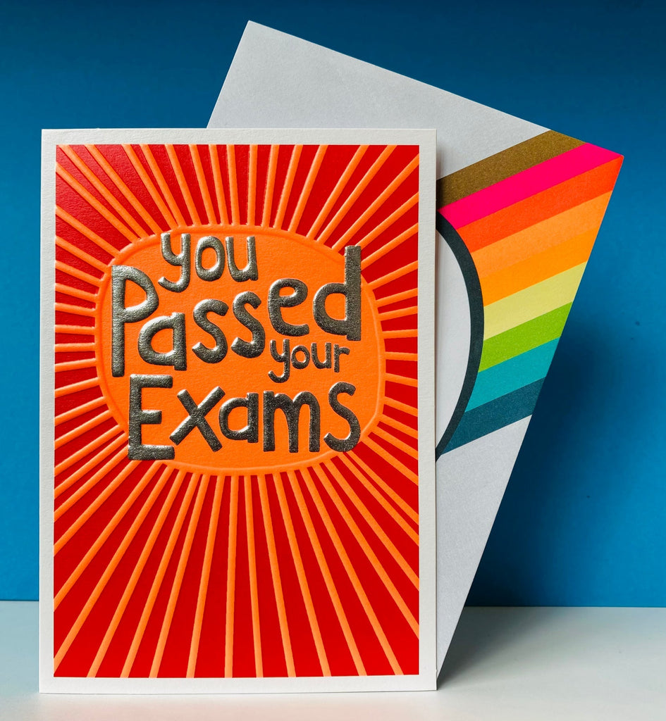 You've passed your exams card - Daisy Park