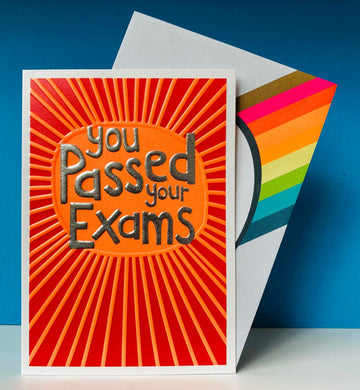 You've passed your exams card - Daisy Park