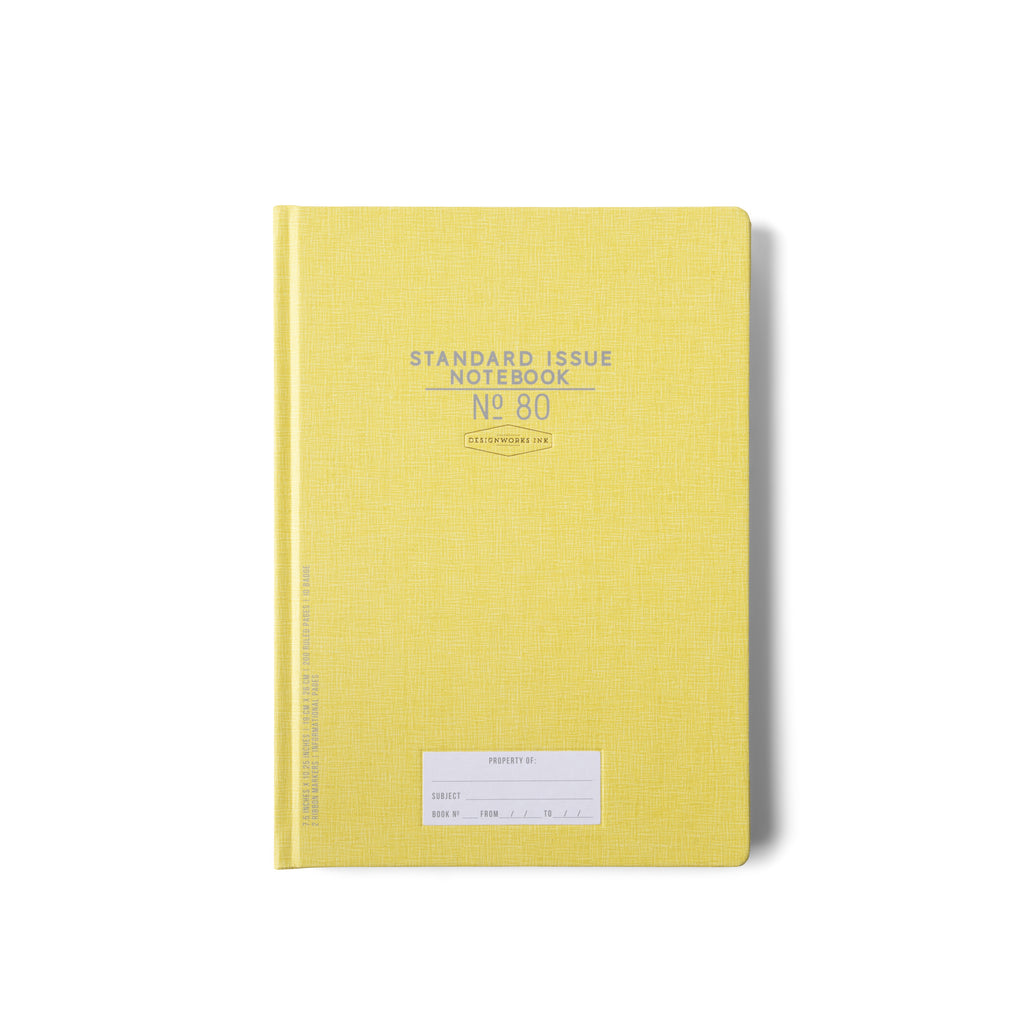 Standard issue N0. 80 jumbo journal - ochre - Daisy Park